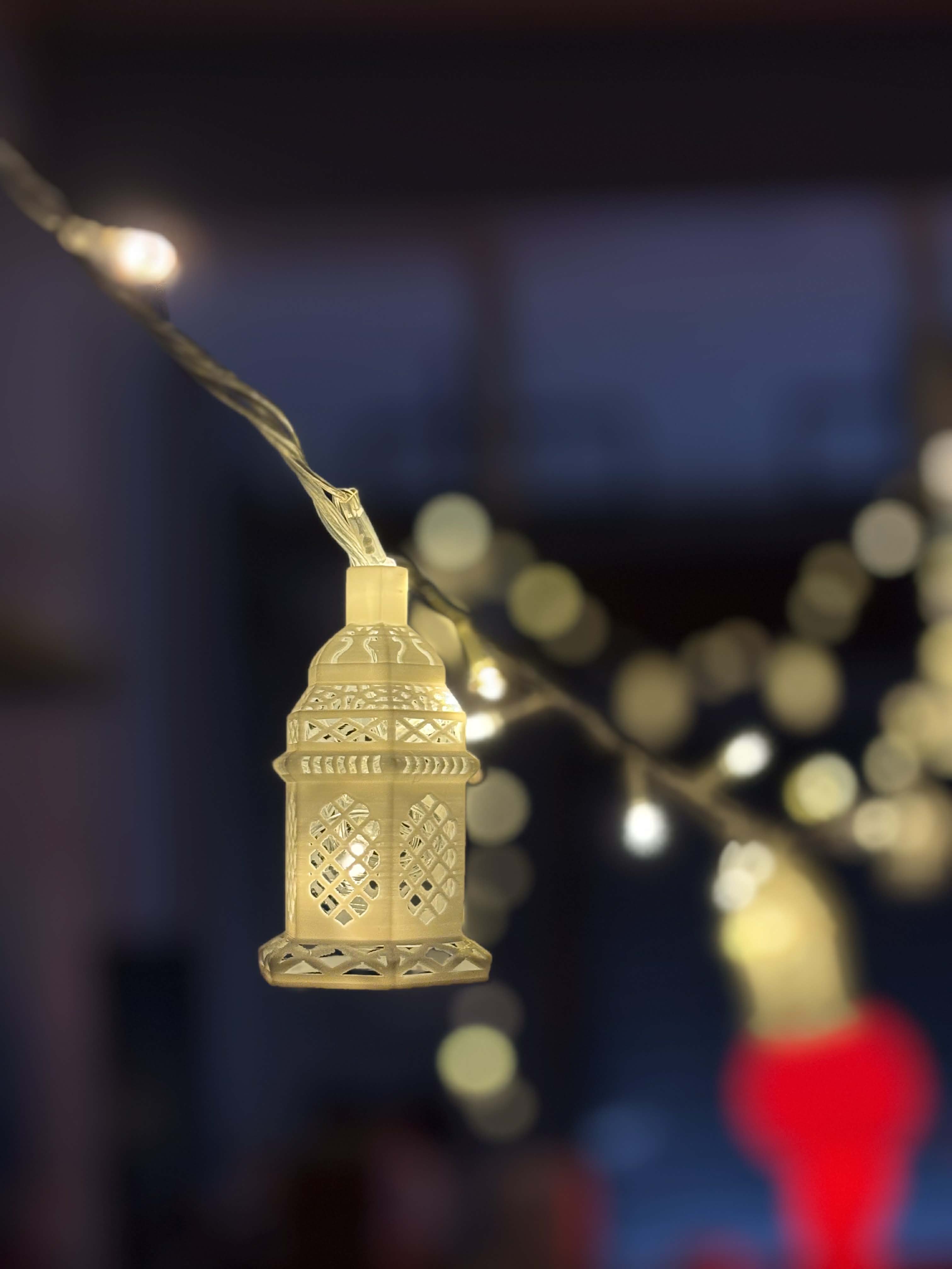 Lanterne artisanale lumineuse